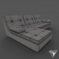 sofa ARS Scandy ottoman (art 00-29676)